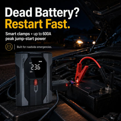 OakLura V02 Max protected jump-start support